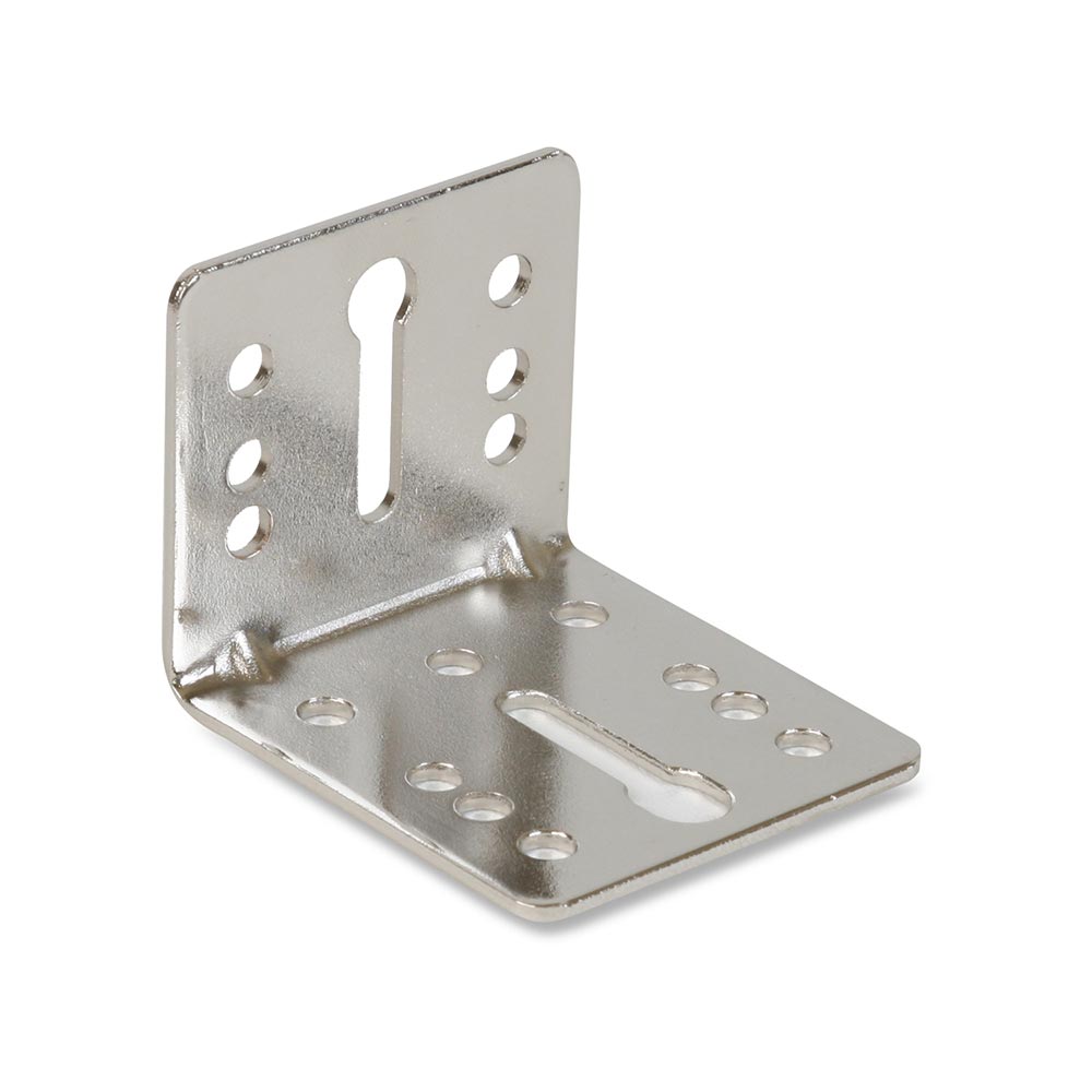 Ángulo de Apoyo de Acero Cromado 5x5 cm