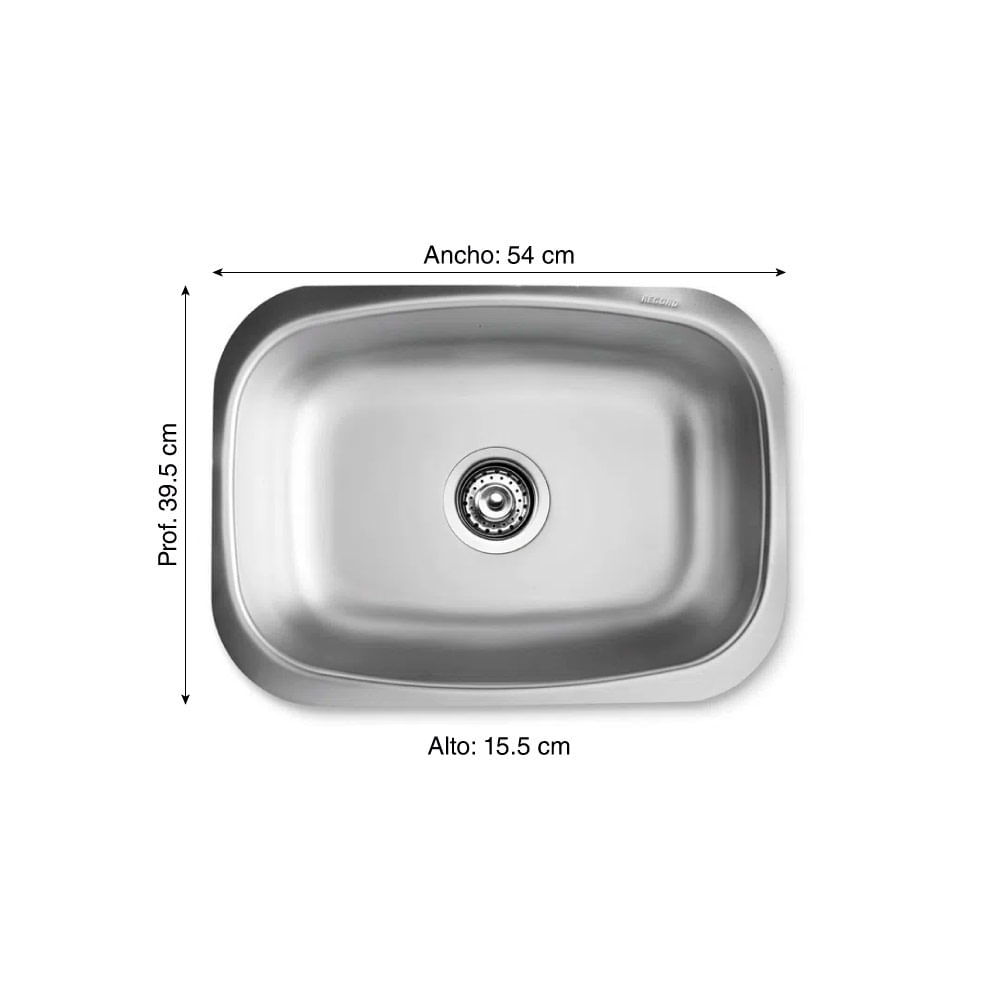 Lavadero para granito sin ajustador 36 x 50 cm - Promart tapones para lavadero de granito