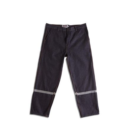 Pantalones De Trabajo Con Bloques De Color Para Hombre