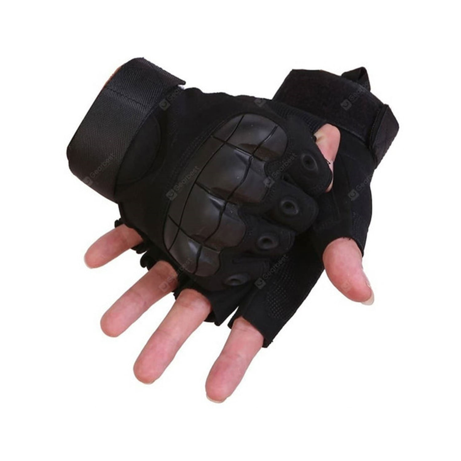 Guantes Tacticos Mitones Moto Gym Bicicleta Deportes - Talla M