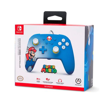 PowerA Mando Inalámbrico Pro Nintendo Switch Blanco/Rojo