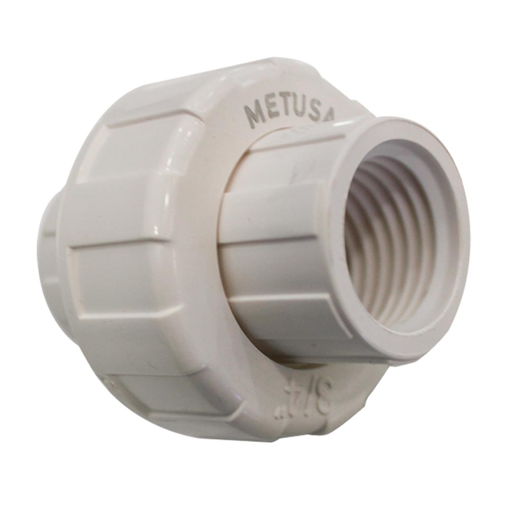 Unión Universal 3/4" con Hilos Metusa