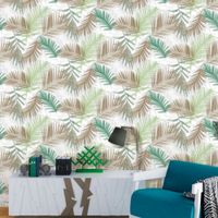 Decopapel Papel Decorativo Ramas Blanco 0.53x10m