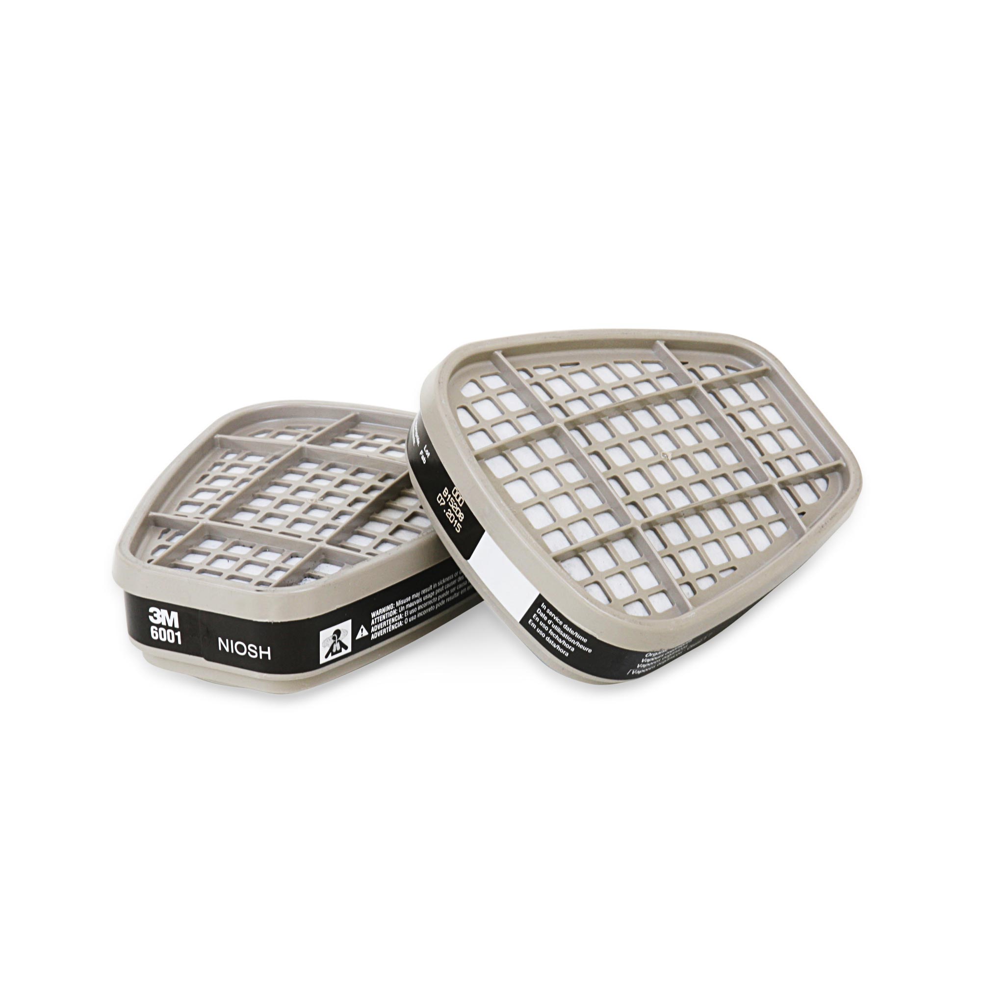 Cartucho para vapores orgánicos 3M 6001PB1-1