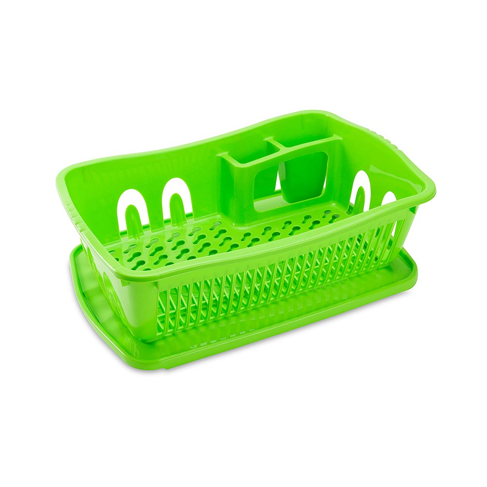 Escurridor plástico para 24 piezas Verde - Promart