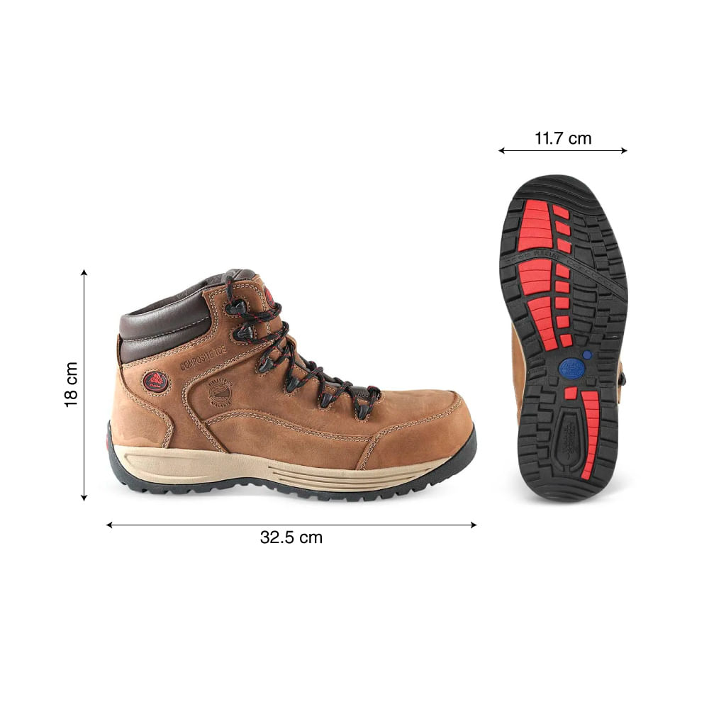 Cypres aprende zapatos de encaje. Color marrón. Talla 45. | EcoGents
