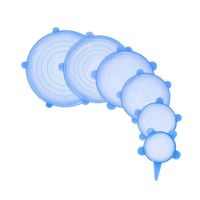 Pack 6 Tapas Silicona  Elásticas para Taper