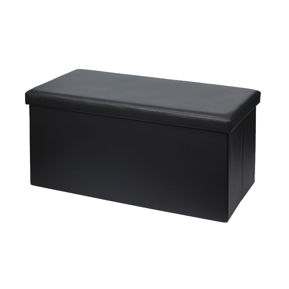 Puff Venus 2 cuerpos PVC Negro Orange - Promart