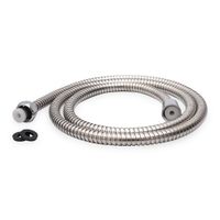 Manguera para Ducha Teléfono Cromada de Acero 140cm