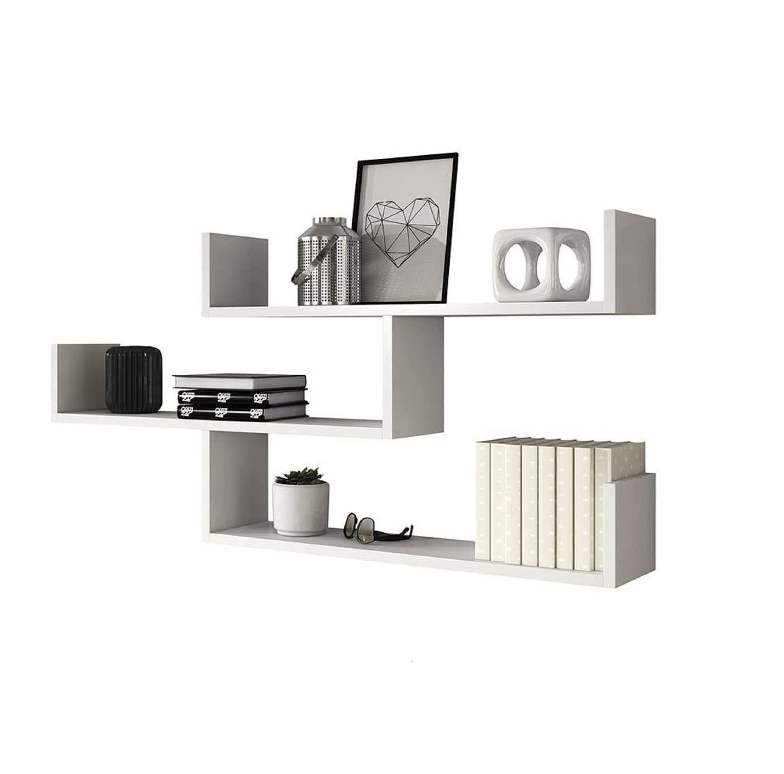 Repisa Decorativa  Bonno Fassi Blanco
