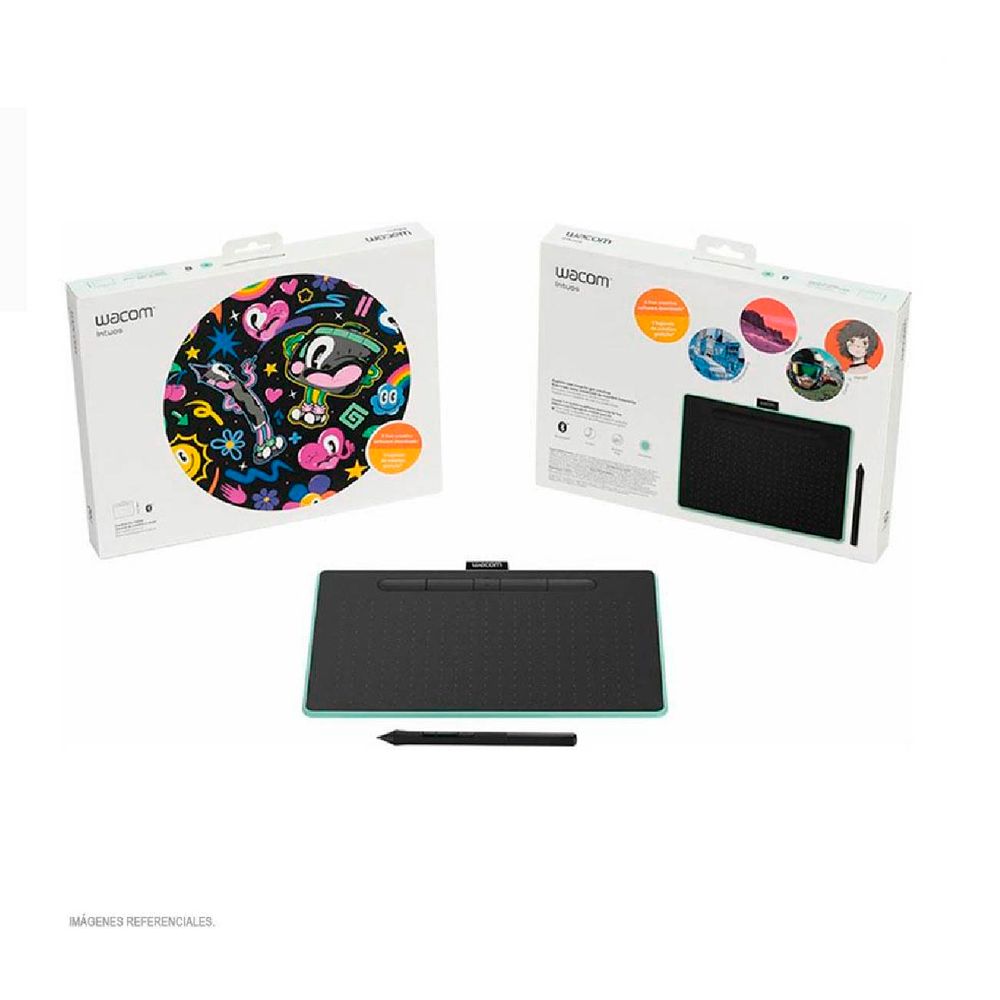 Tableta Grafica Wacom Intuos Small Ctl4100 Black - Promart