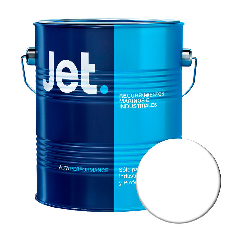 Esmalte Epóxico Jet Blanco SemiMate de 3.78 l