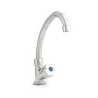 Llave para lavadero al mueble Plata