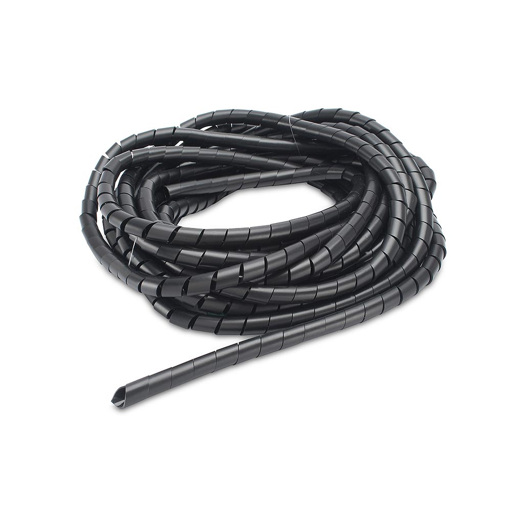 Organizador de cables espiral negro 4mm a 6mm - aelectronics