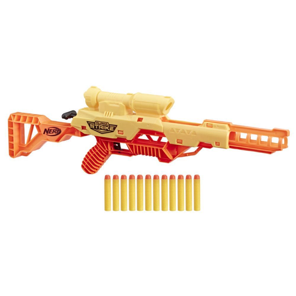 Lanzador Nerf Alpha Strike Wolf Lf-1 12 Dardos