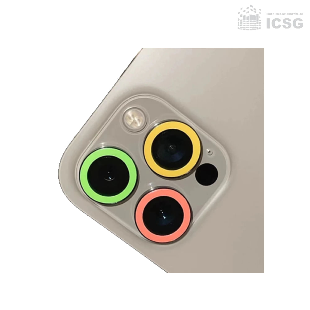 Mica Vidrio Lente Camara Colores Apple Iphone 12 + Regalo