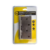 Bisagra Niquelada 4""x4"" x2mm x2u Yale