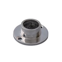 Brida de Aluminio Global Trader 3/4'' Pulida en Plata