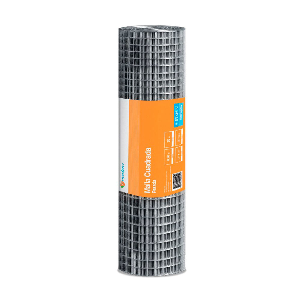Malla cuadrada Galv. 3/4x3/3"" - Venta por metro lineal Prodac
