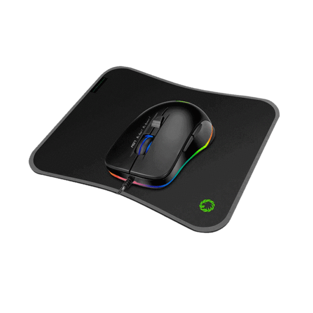 Kit Mouse + Mousepad Gamemax MG7 Gamer Led
