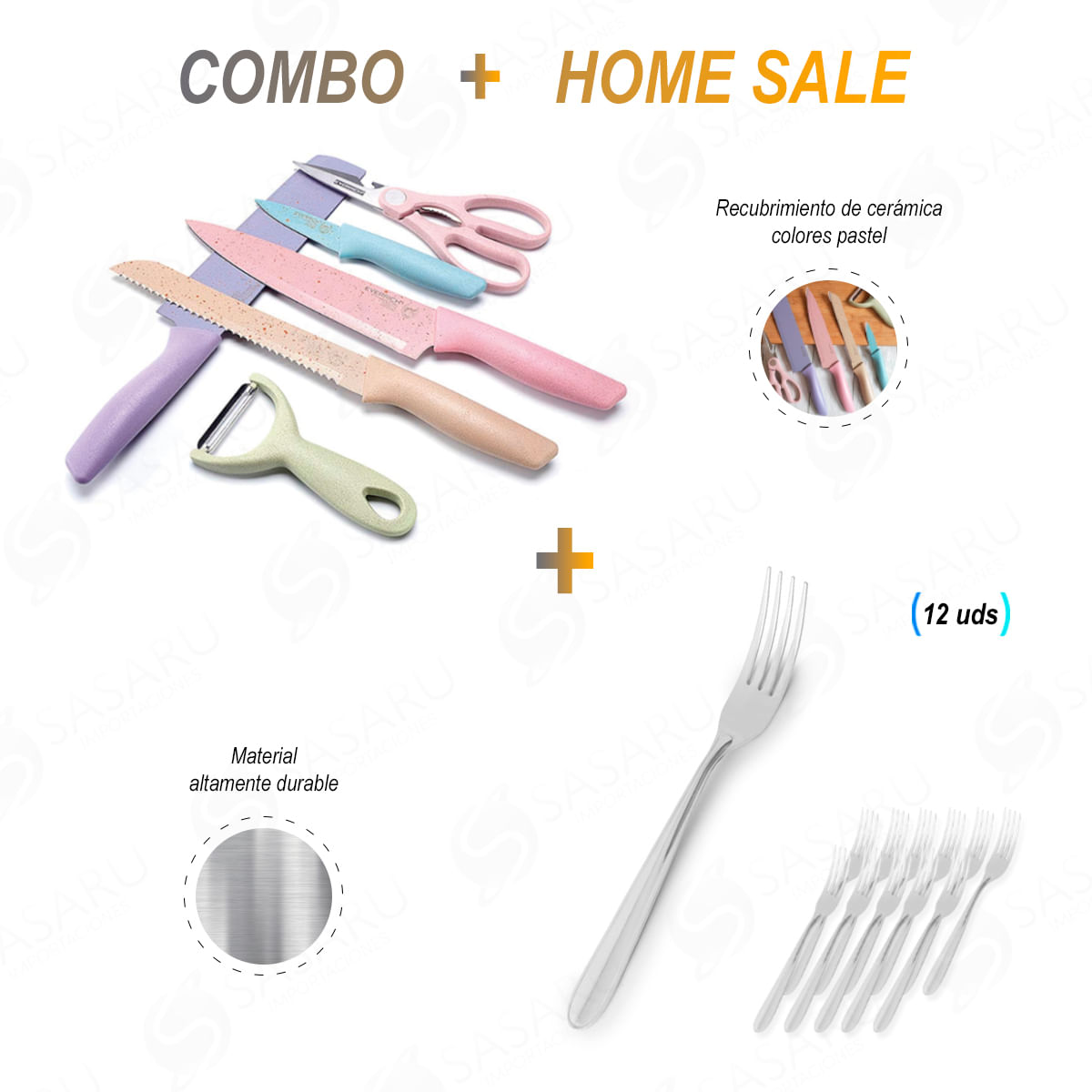 Kit de Cuchillos para Cocina - Promart