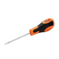 Destornillador Punta Plana Bahco 4.0x100mm de Acero Niquelado Plateado