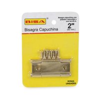 Bisagra Capuchina Liviana Bronce 2""x11/4"" x 2 unidades