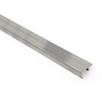 Cantonera de Aluminio Pfk 47x27 mm Gris Mate para Escaleras 6 metros
