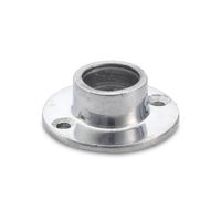 Canopla Cromada para Tubo Redondo de 19 mm
