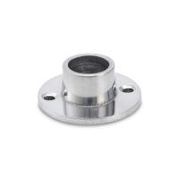 Brida de Aluminio Redondo 5/8'' Global Trader en Plata