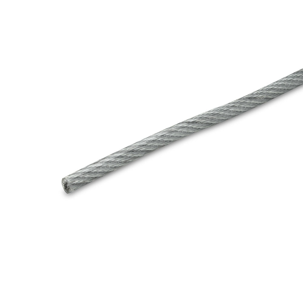 Cable de acero recubierto 1/8x3/16 - Venta por metro lineal - Promart