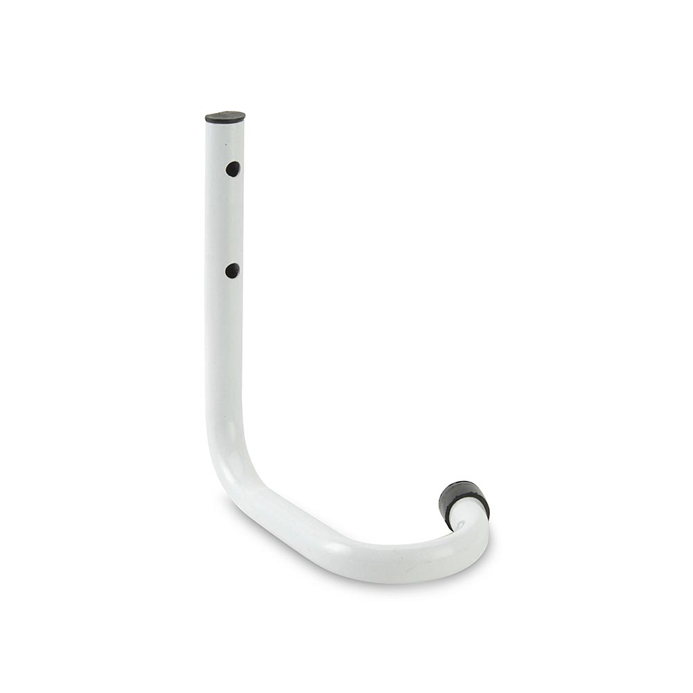 Colgador de Acero Makensi Versátil Esmaltado Blanco 5/8