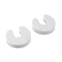 Tope para Puerta Espuma Blanco Zender Modelo 3 1/8' Juego de 2 Unidades