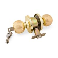 Chapa pomo Blister dorada para dormitorio Forte
