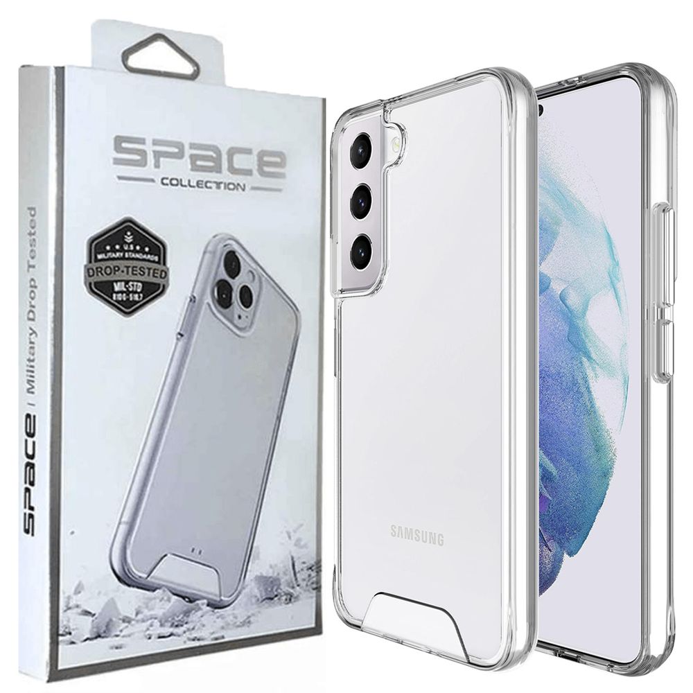 Case Funda Space Drop para Samsung Galaxy S22 - Transparente - Promart