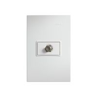 Toma Coaxial Tv Tipo F Bl Simon