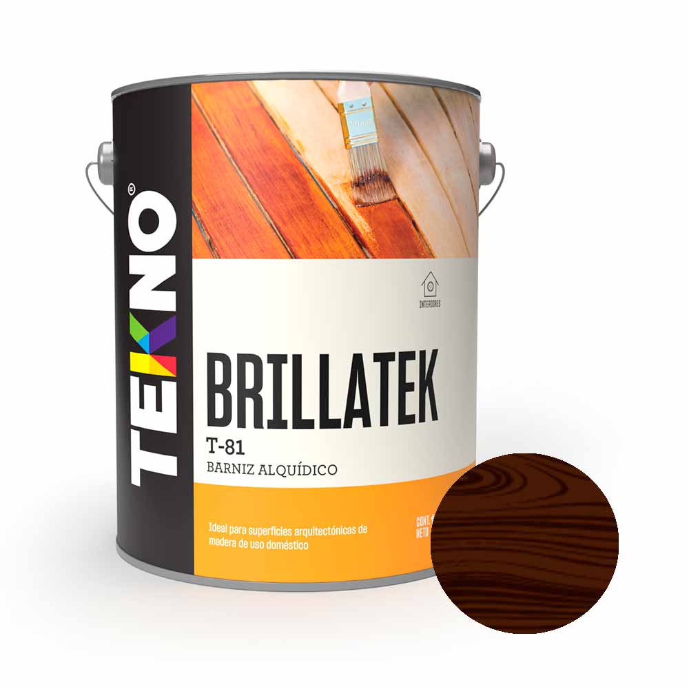 Barniz T-81 Nogal 1 galón Tekno