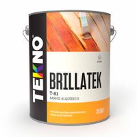 Barniz Brillante Tekno T81 Transparente 1 galón