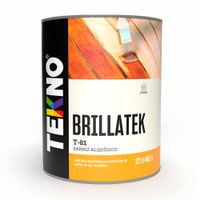 Barniz T-81 Transparente 1/4 galón Tekno