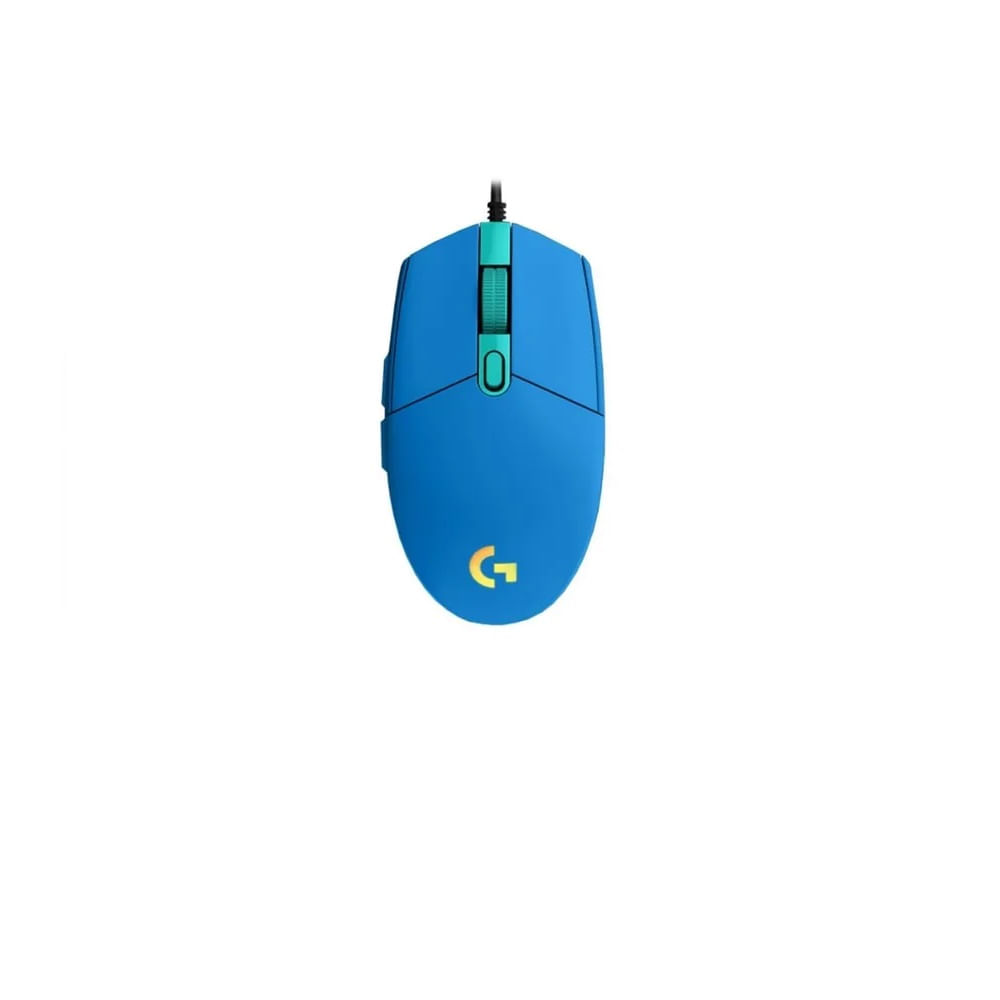 Mouse Logitech G203 Lightsync Optical 8000 Dpi Rgb Blue Promart