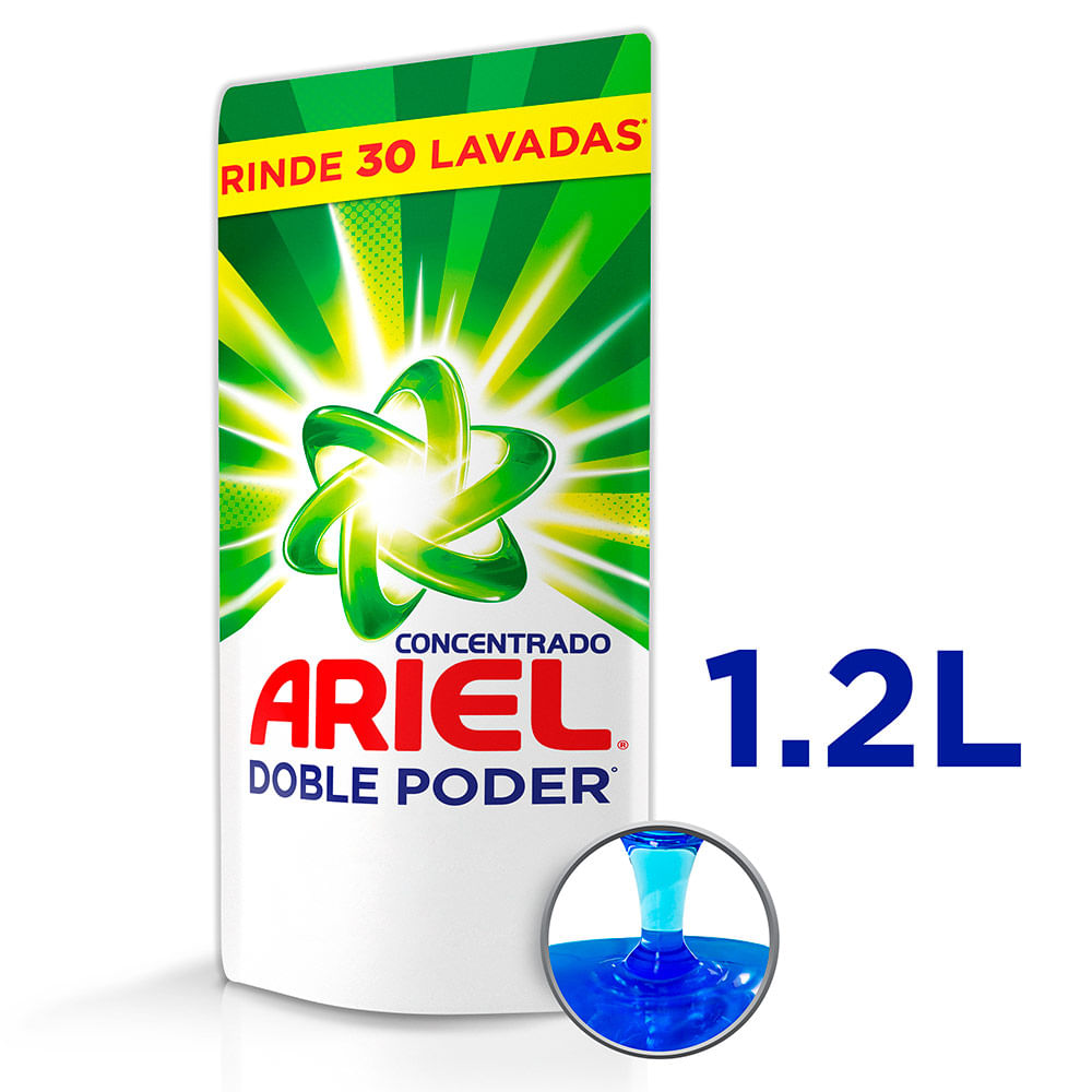 Detergente líquido concentrado 3 litros ARIEL - Promart