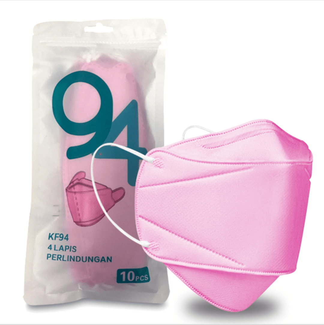 Mascarilla Fish KF94 Rosado