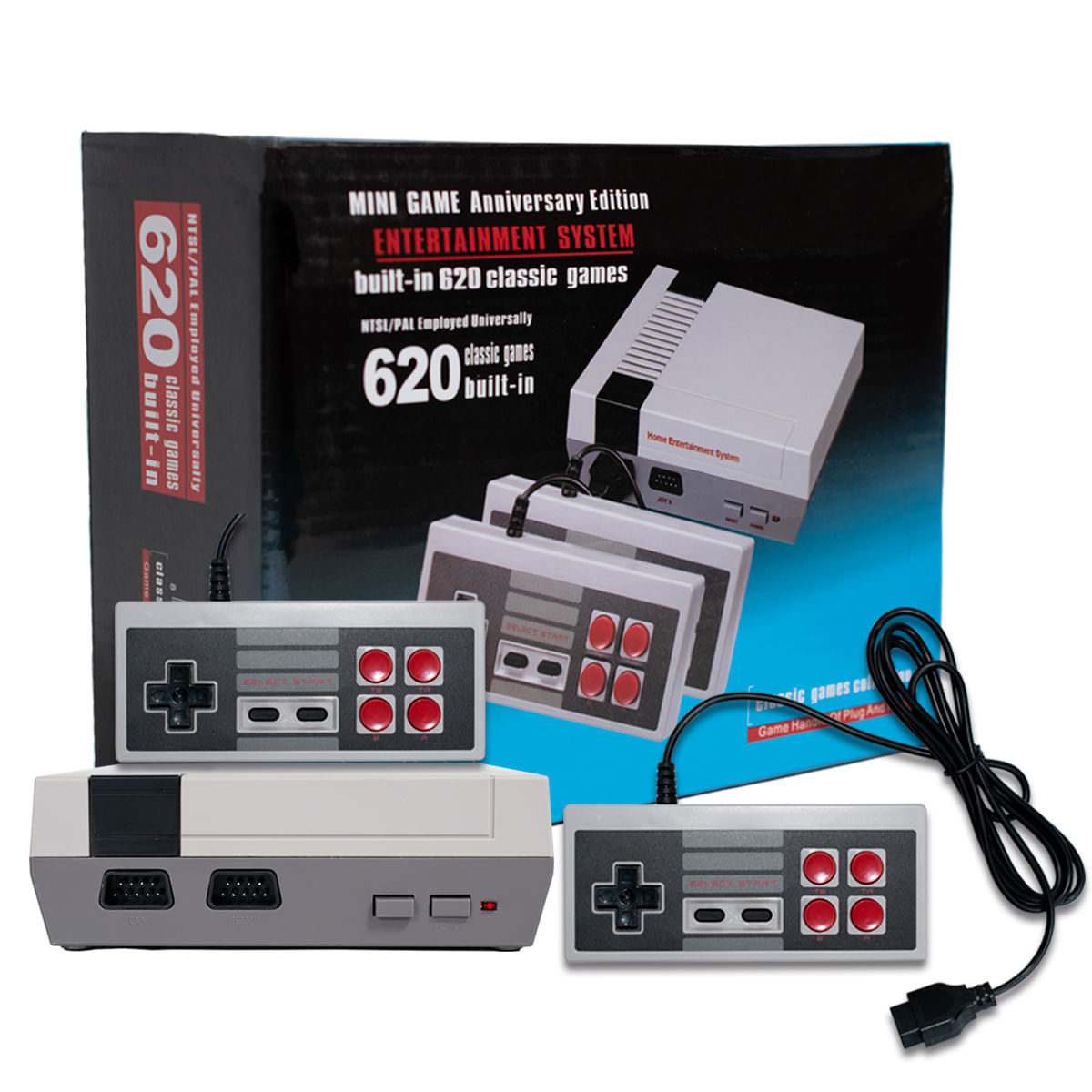 Miniconsola Retro Para Tv con 2 controles clásicos y 620 Jue | Knasta Perú