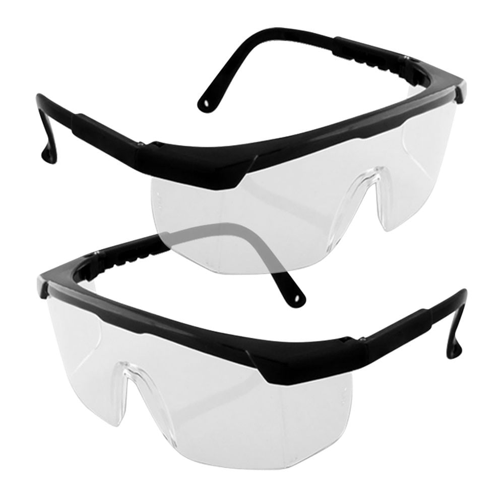 Pack 2 lentes de seguridad Segpro de luna clara 100% policarbonato |  Promart - Promart