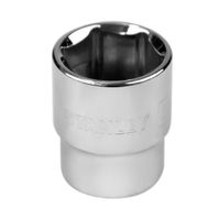 Dado Hexagonal 18mm Stanley Modelo 18mm Encst 1/2´ 488740 Cromado