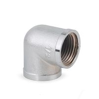 Codo Bronce Cromado 1/2"" x 90° Werken