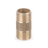 Niple 1/2"" x 1 1/2"" Bronce Agua Caliente Werken
