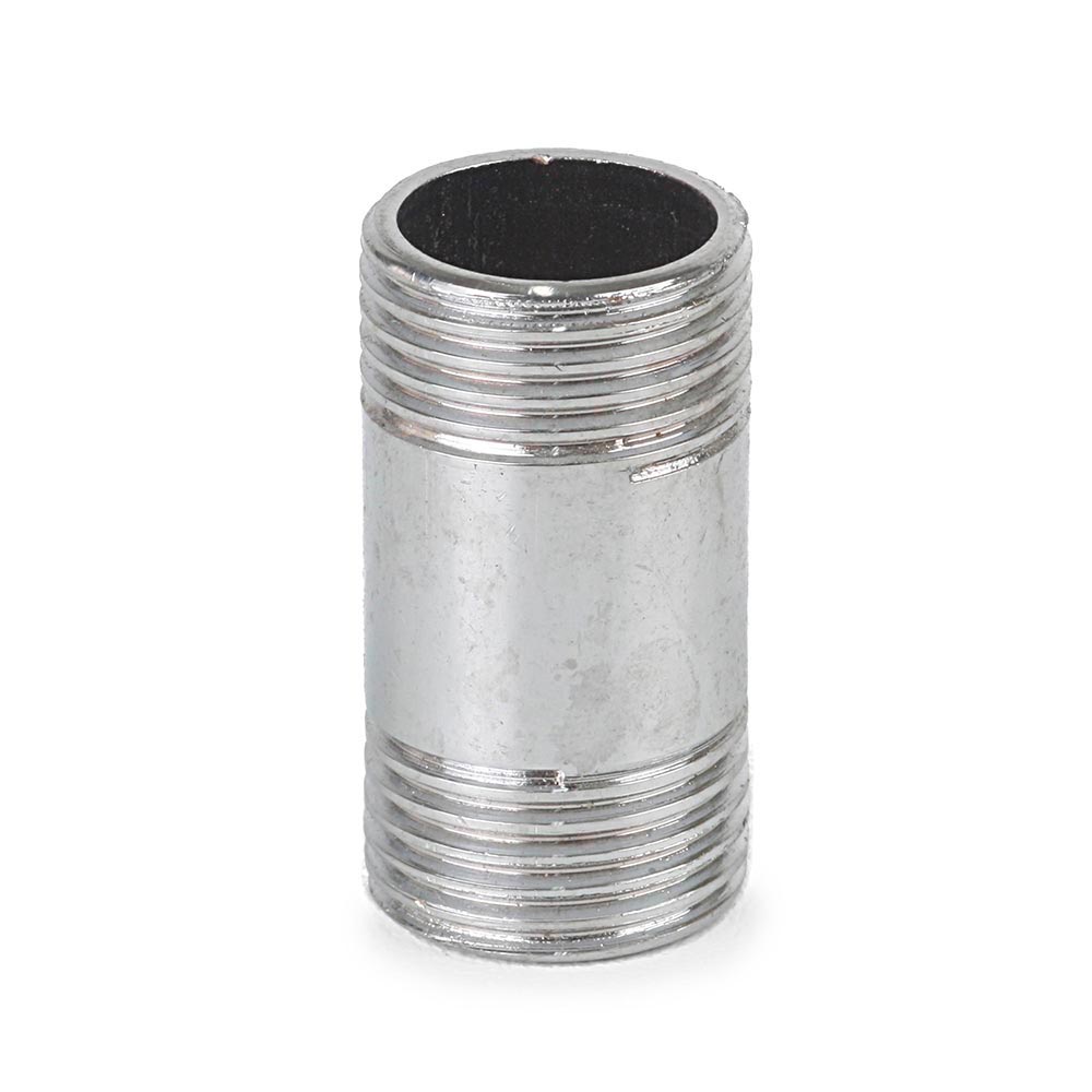 Niple Bronce Cromado 1/2" x 1 1/2" Werken