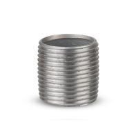 Niple Galvanizado 3/4' x 1' Werken Fierro Galvanizado Enroscado Plata