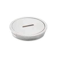 Registro de Acero Inoxidable Vainsa Redondo 4'' Cromado